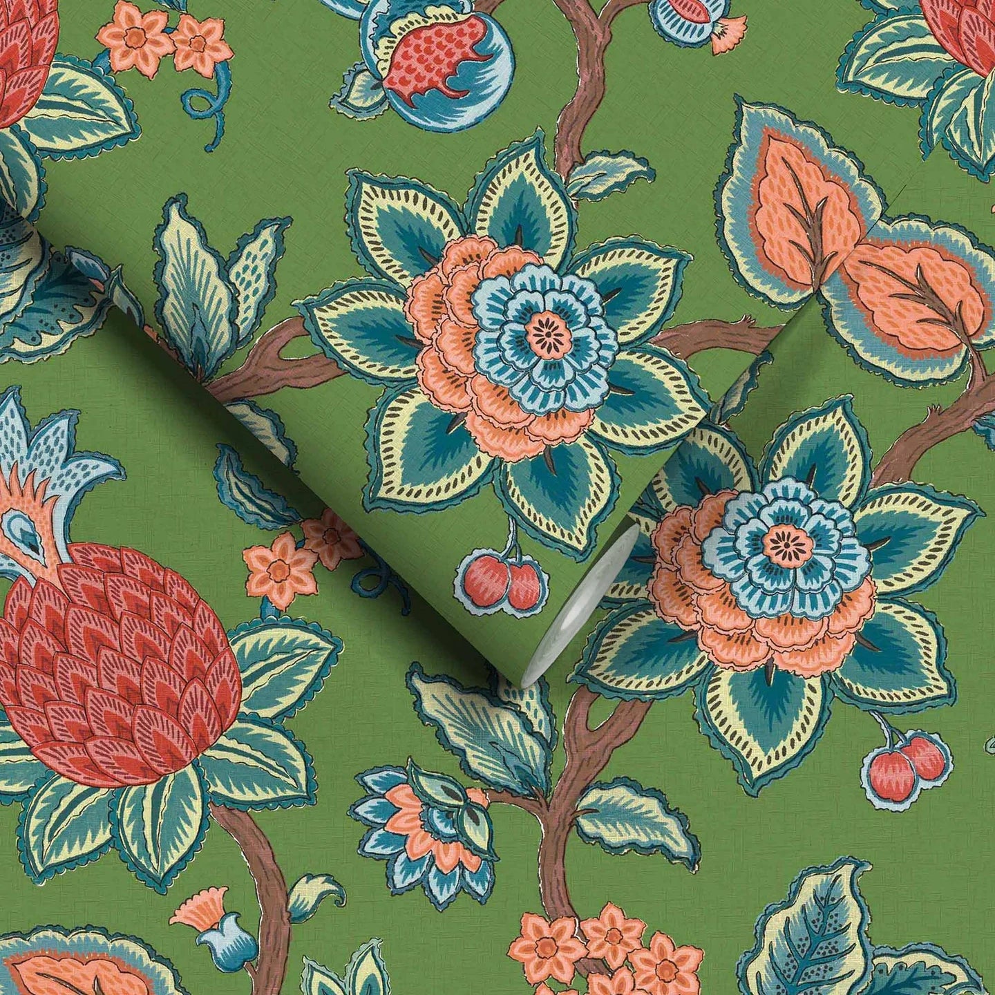 Doris Jacobean Wallpaper by Woodchip & Magnolia