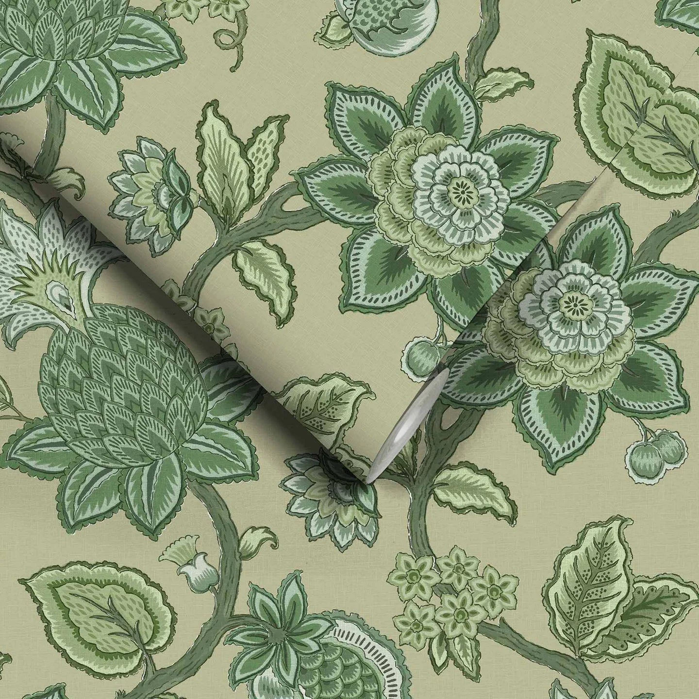 Doris Jacobean Wallpaper by Woodchip & Magnolia
