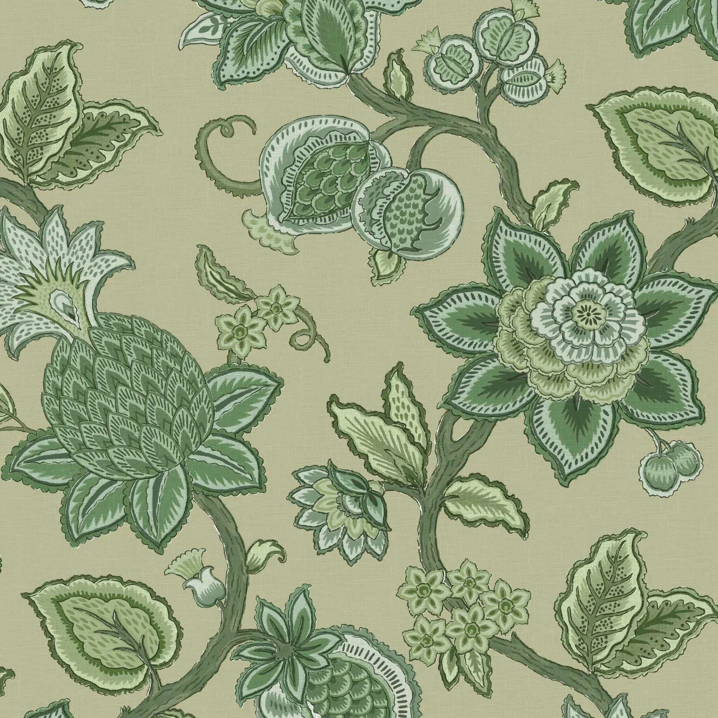 Doris Jacobean Wallpaper by Woodchip & Magnolia