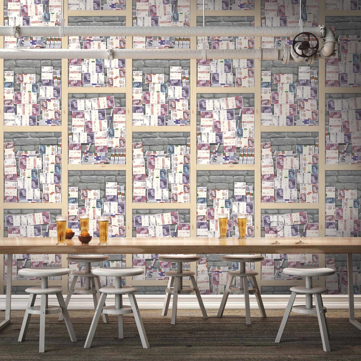 Secret Stash Wallpaper by Woodchip & Magnolia