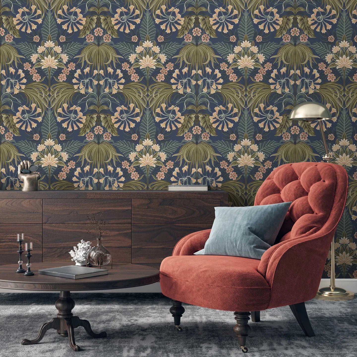 Mirk Wallpaper by Woodchip & Magnolia