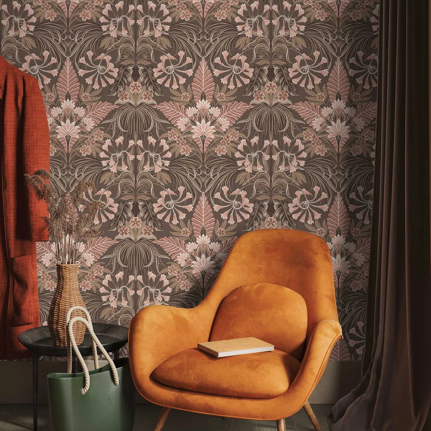 Mirk Wallpaper by Woodchip & Magnolia