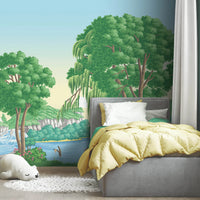 Pavillion Gardens Mural by Woodchip & Magnolia