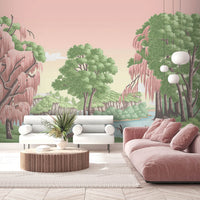 Pavillion Gardens Mural by Woodchip & Magnolia