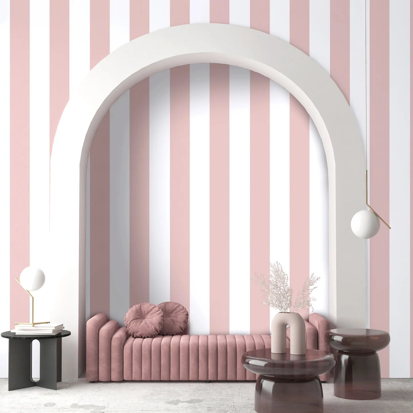 Awning Stripe Wallpaper by Woodchip & Magnolia