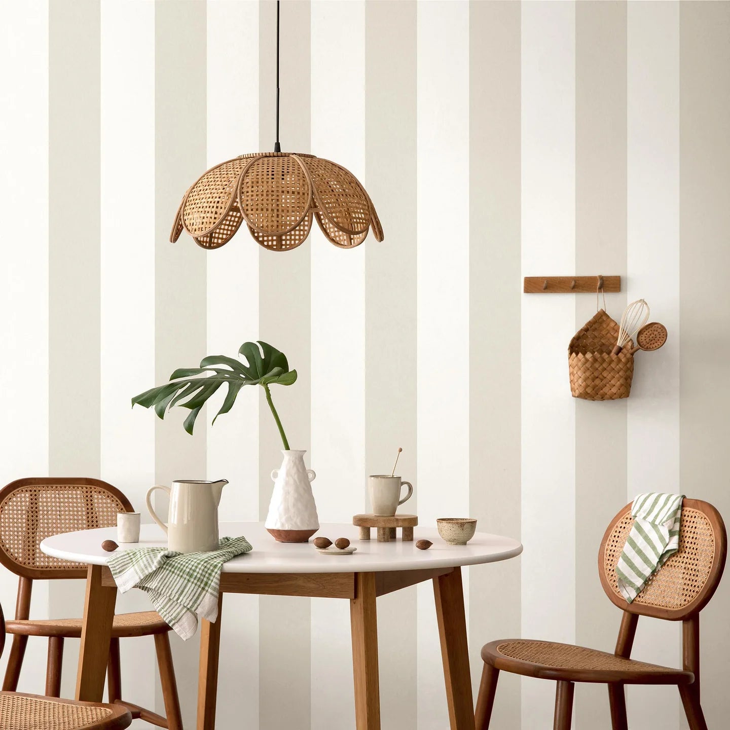 Awning Stripe Wallpaper by Woodchip & Magnolia