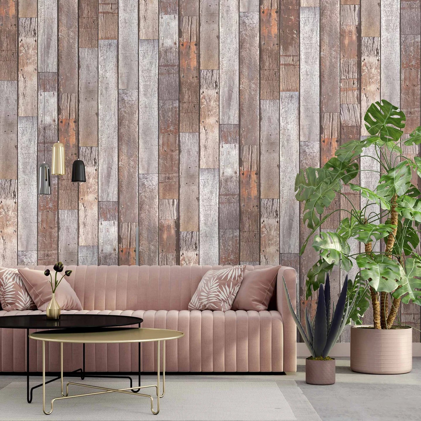 Driftwood Plank Wallpaper by Woodchip & Magnolia