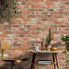 Castlefield Brick Clay Wallpaper by Woodchip & Magnolia