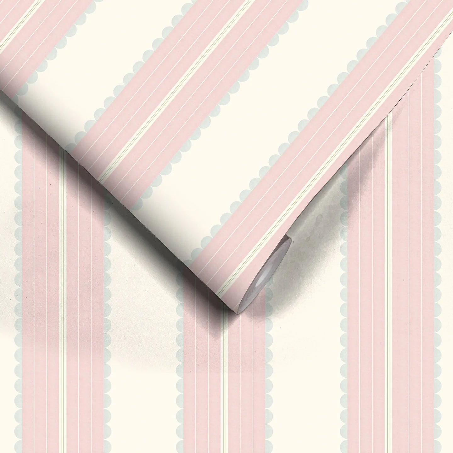 Pin Up Stripe Wallpaper by Woodchip & Magnolia