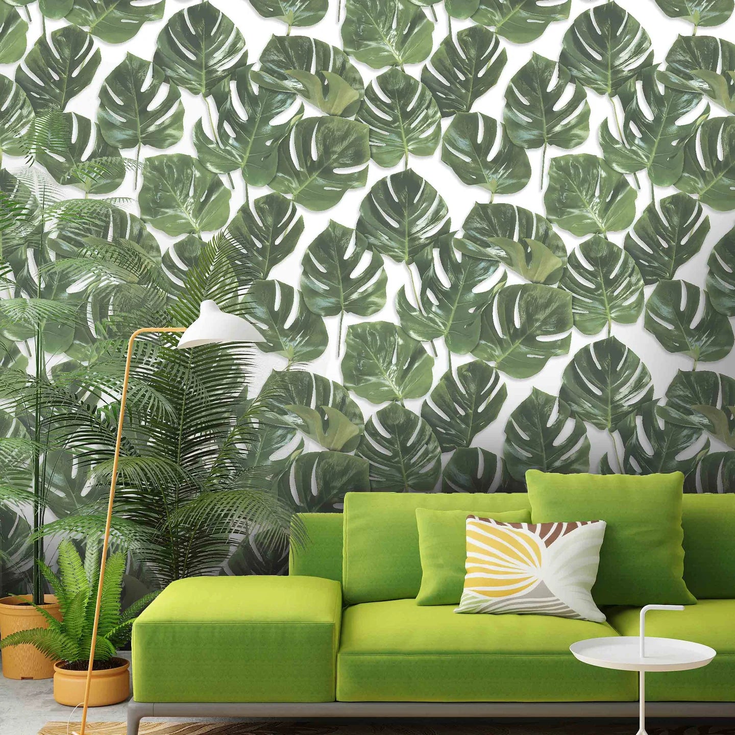 Monstera Wallpaper by Woodchip & Magnolia