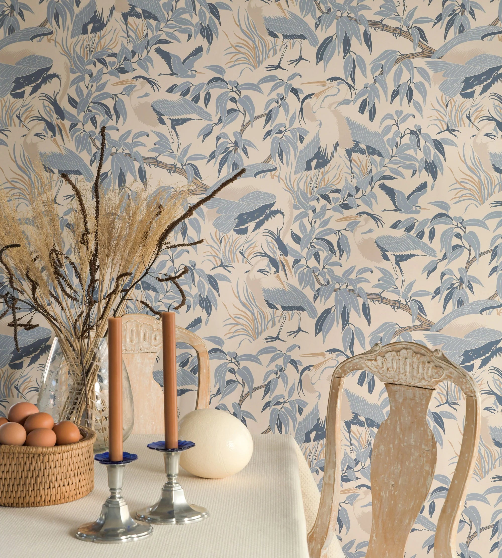 Herons Wallpaper by Långelid Von Brömssen