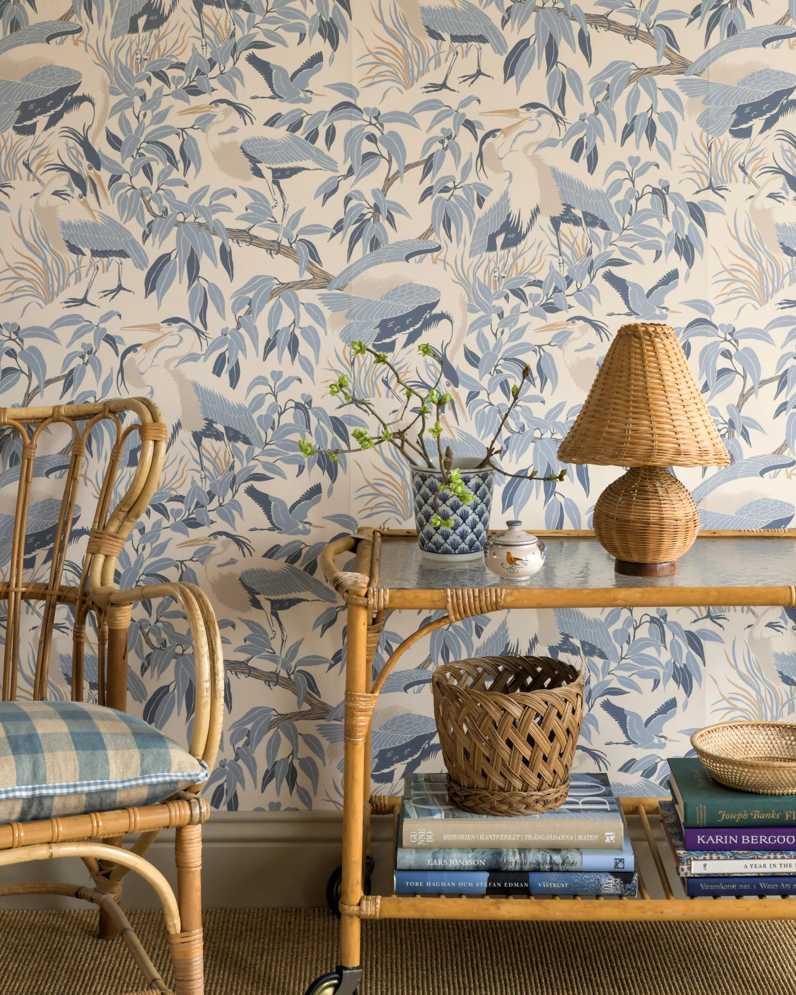 Herons Wallpaper by Långelid Von Brömssen