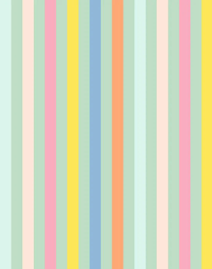 Bend and Snap Stripe Wallpaper by Barbie