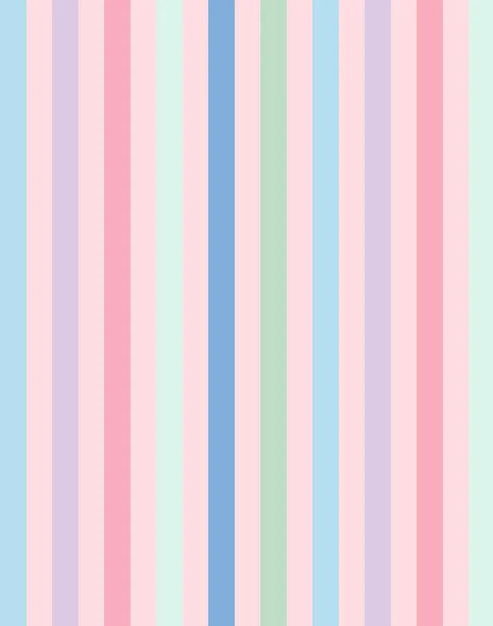 Bend and Snap Stripe Wallpaper by Barbie
