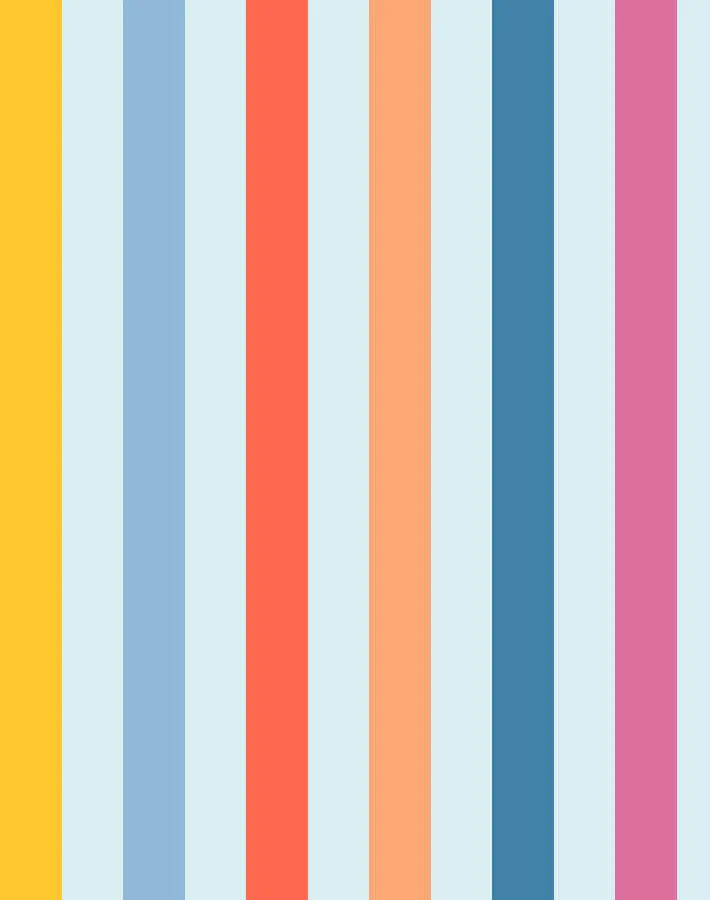 Bend and Snap Stripe Wallpaper by Barbie
