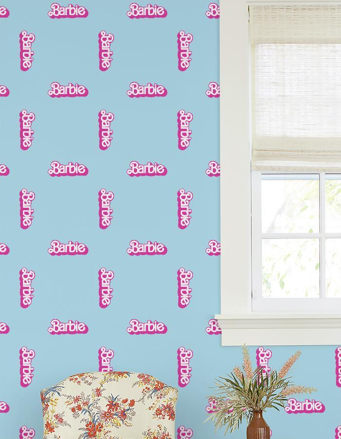 Barbie 80's Logo Wallpaper