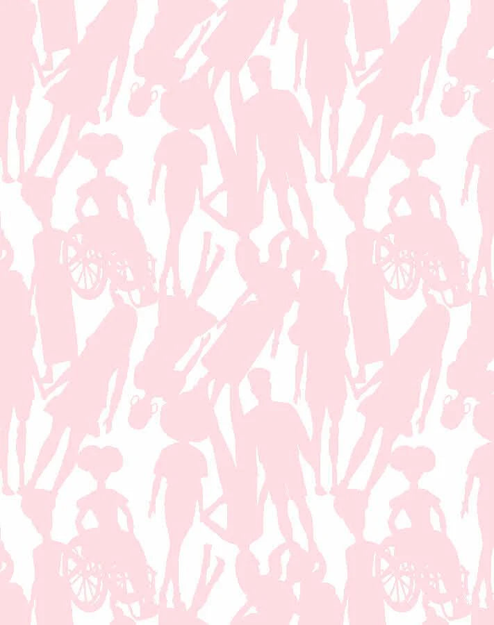 Fashionistas Silhouettes Wallpaper by Barbie