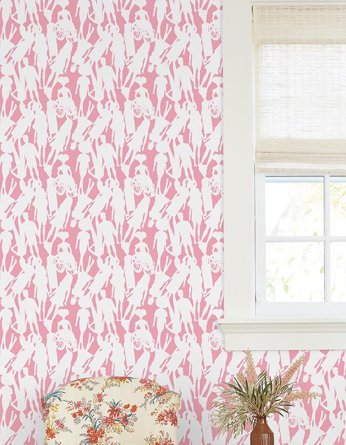 Fashionistas Silhouettes Wallpaper by Barbie