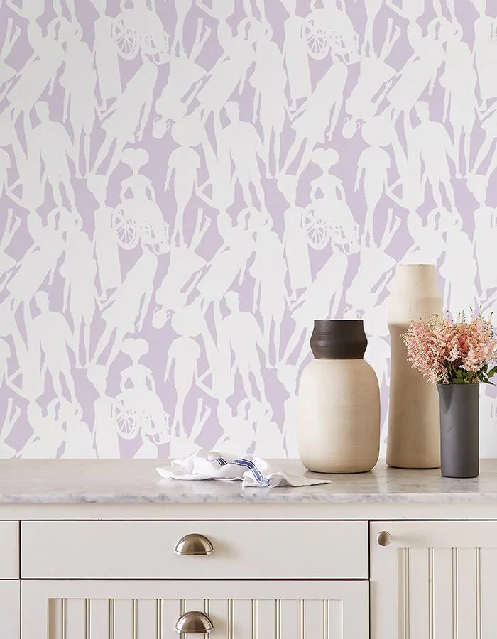 Fashionistas Silhouettes Wallpaper by Barbie