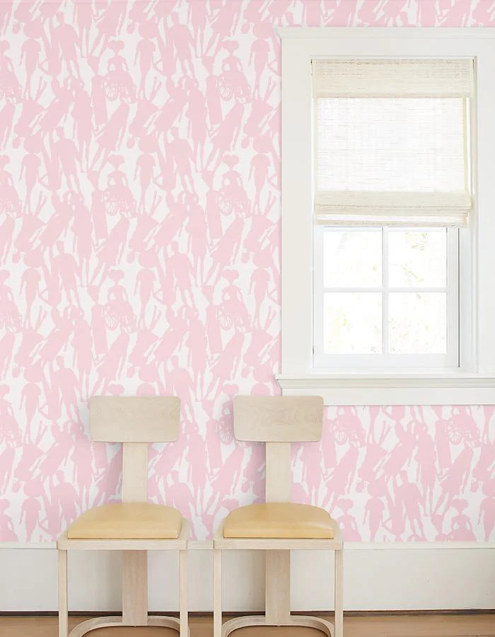 Fashionistas Silhouettes Wallpaper by Barbie