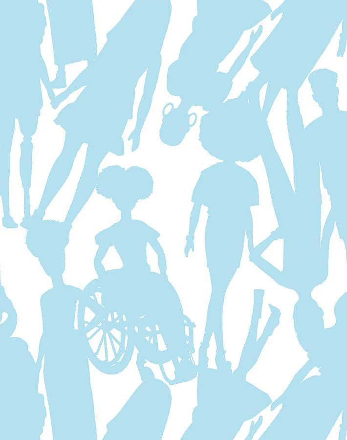 Fashionistas Silhouettes Wallpaper by Barbie
