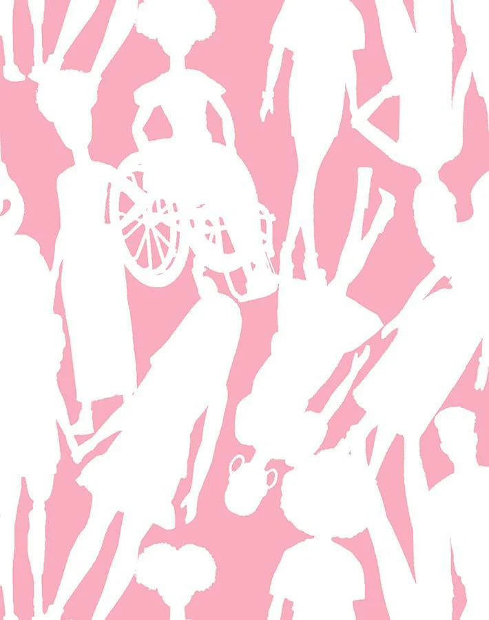 Fashionistas Silhouettes Wallpaper by Barbie
