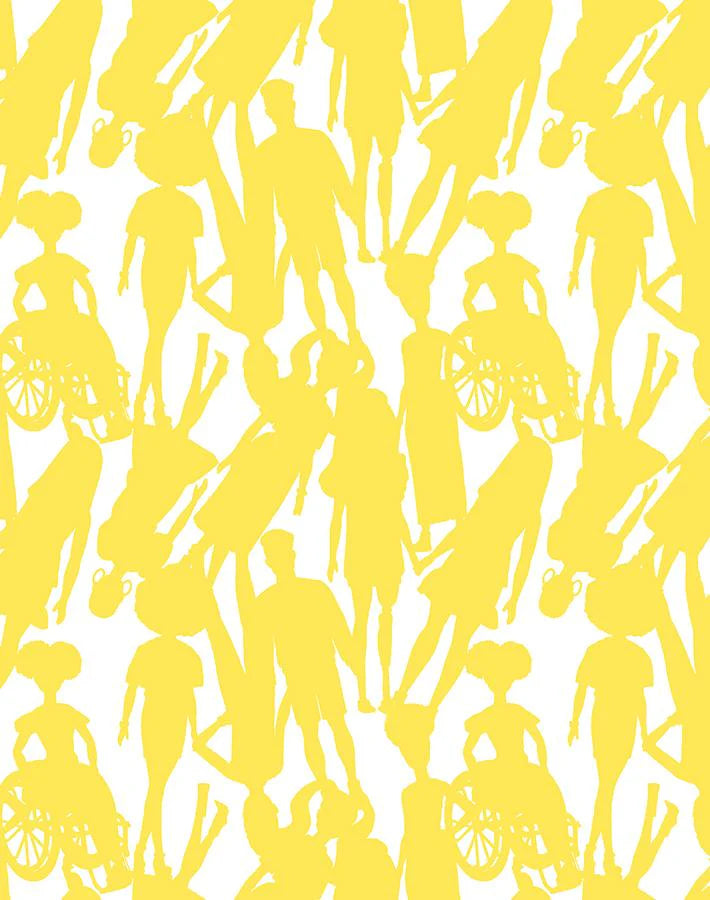 Fashionistas Silhouettes Wallpaper by Barbie