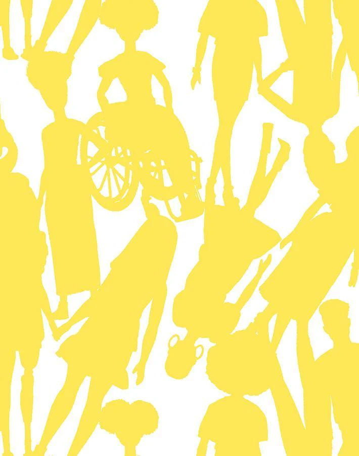 Fashionistas Silhouettes Wallpaper by Barbie