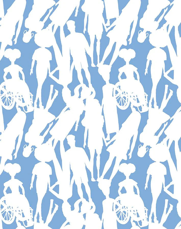 Fashionistas Silhouettes Wallpaper by Barbie