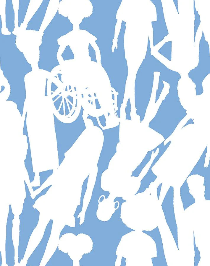 Fashionistas Silhouettes Wallpaper by Barbie