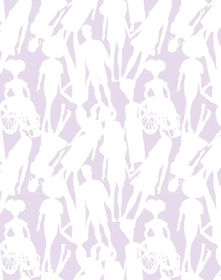 Fashionistas Silhouettes Wallpaper by Barbie