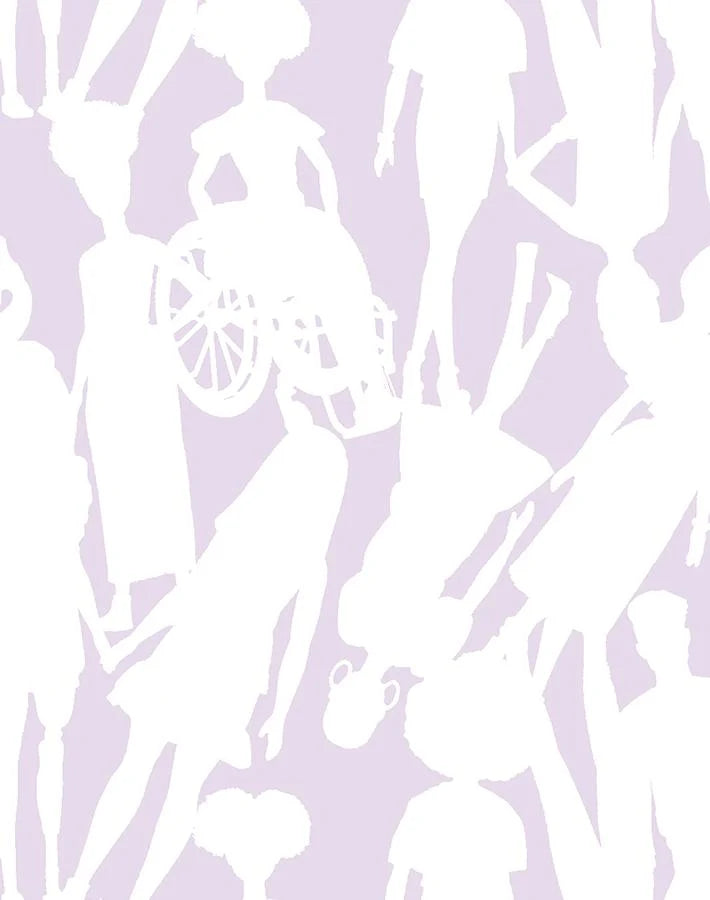 Fashionistas Silhouettes Wallpaper by Barbie