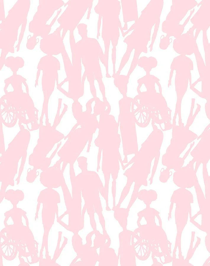 Fashionistas Silhouettes Wallpaper by Barbie