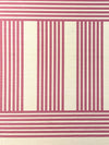 Roman Holiday Grid Grasscloth Wallpaper by Barbie