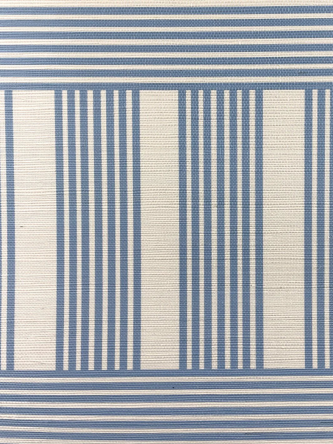 Roman Holiday Grid Grasscloth Wallpaper by Barbie