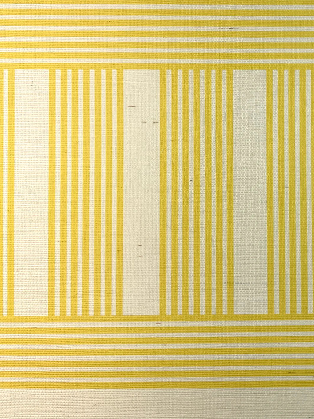 Roman Holiday Grid Grasscloth Wallpaper by Barbie