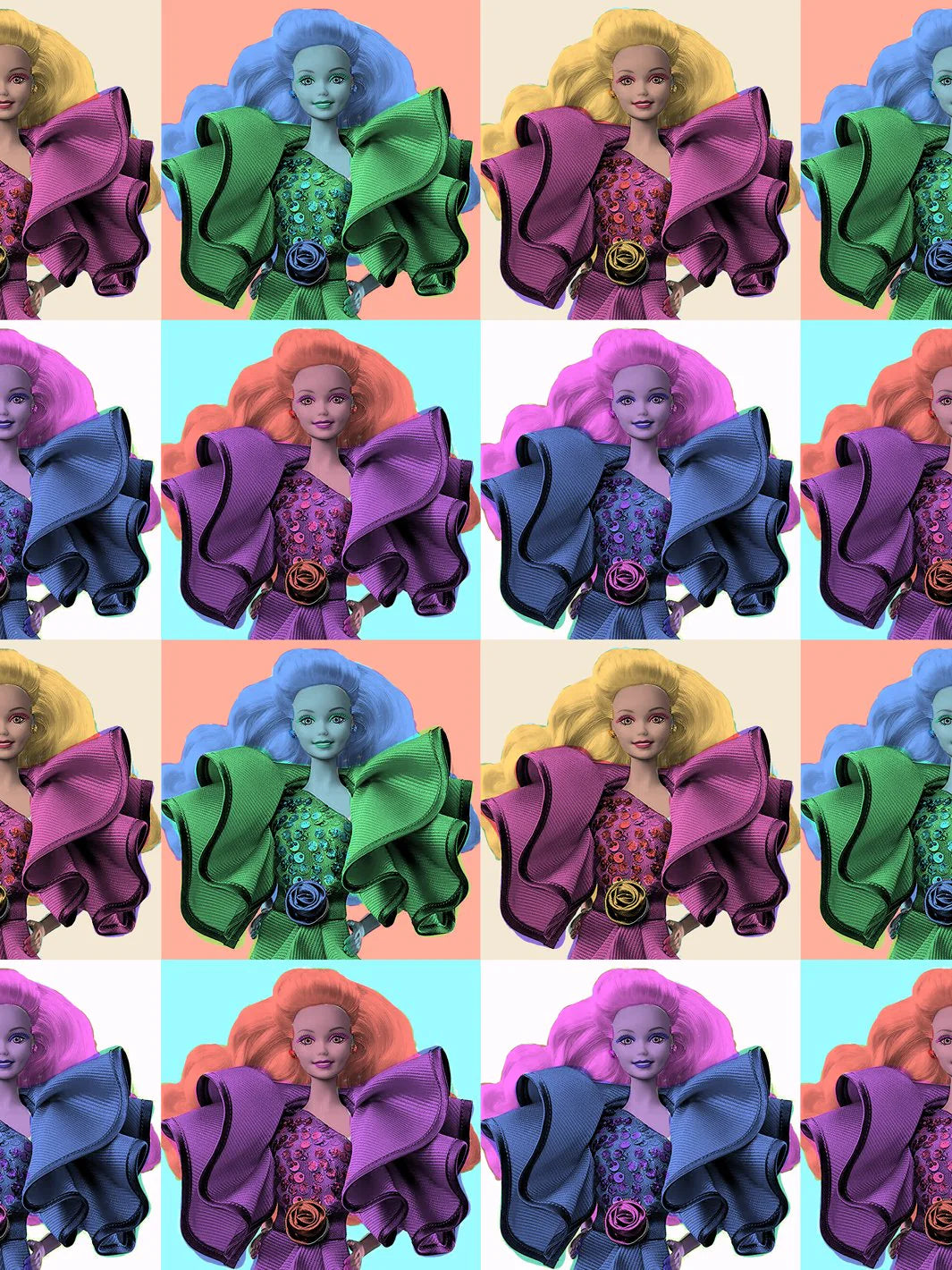 Pop Print Dream Date Barbie Wallpaper by Barbie