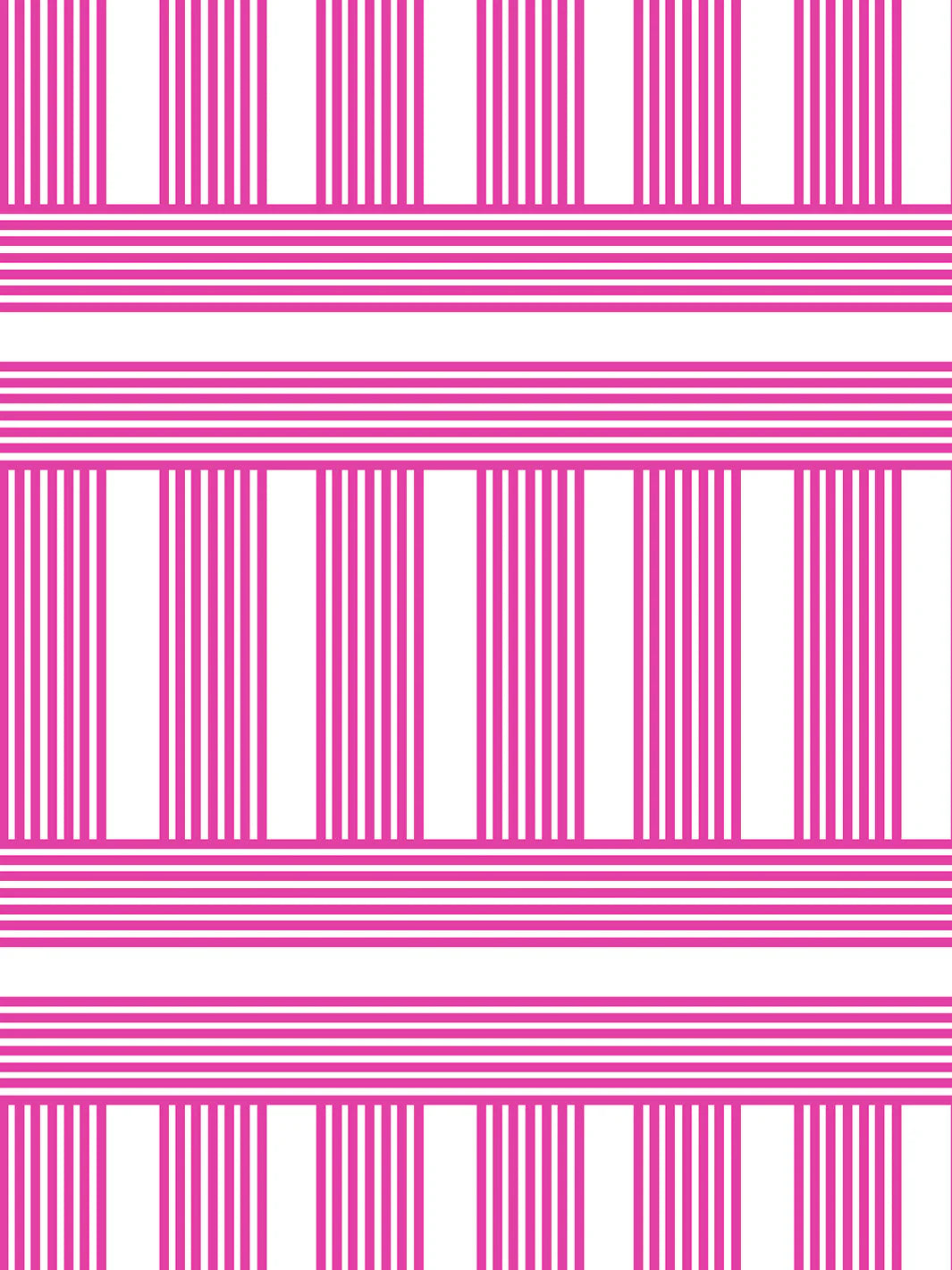 Roman Holiday Grid Wallpaper- 219 Barbie Collection