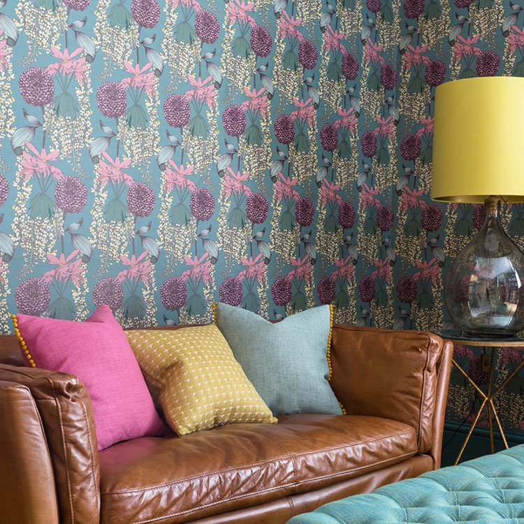 Laburnum Wallpaper by Abigail Borg