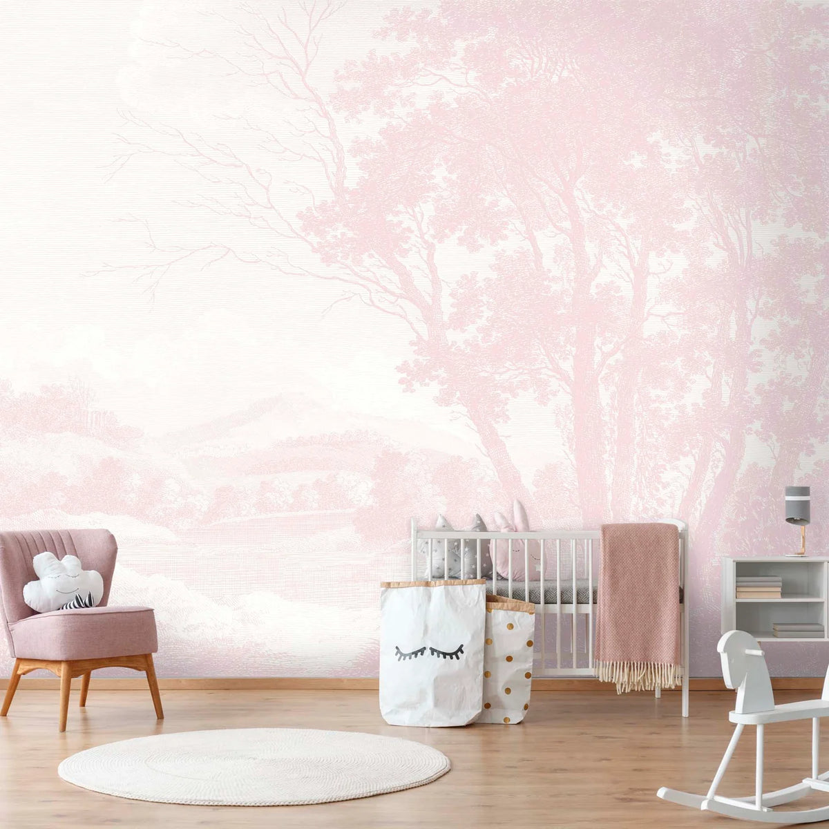 Peaceful Countryside Mural by Woodchip & Magnolia