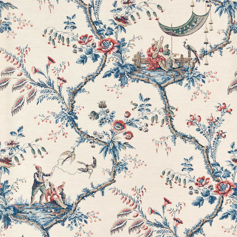 Emperors Musician Superwide Wallpaper by Zoffany (Sold per Lineal Metre)