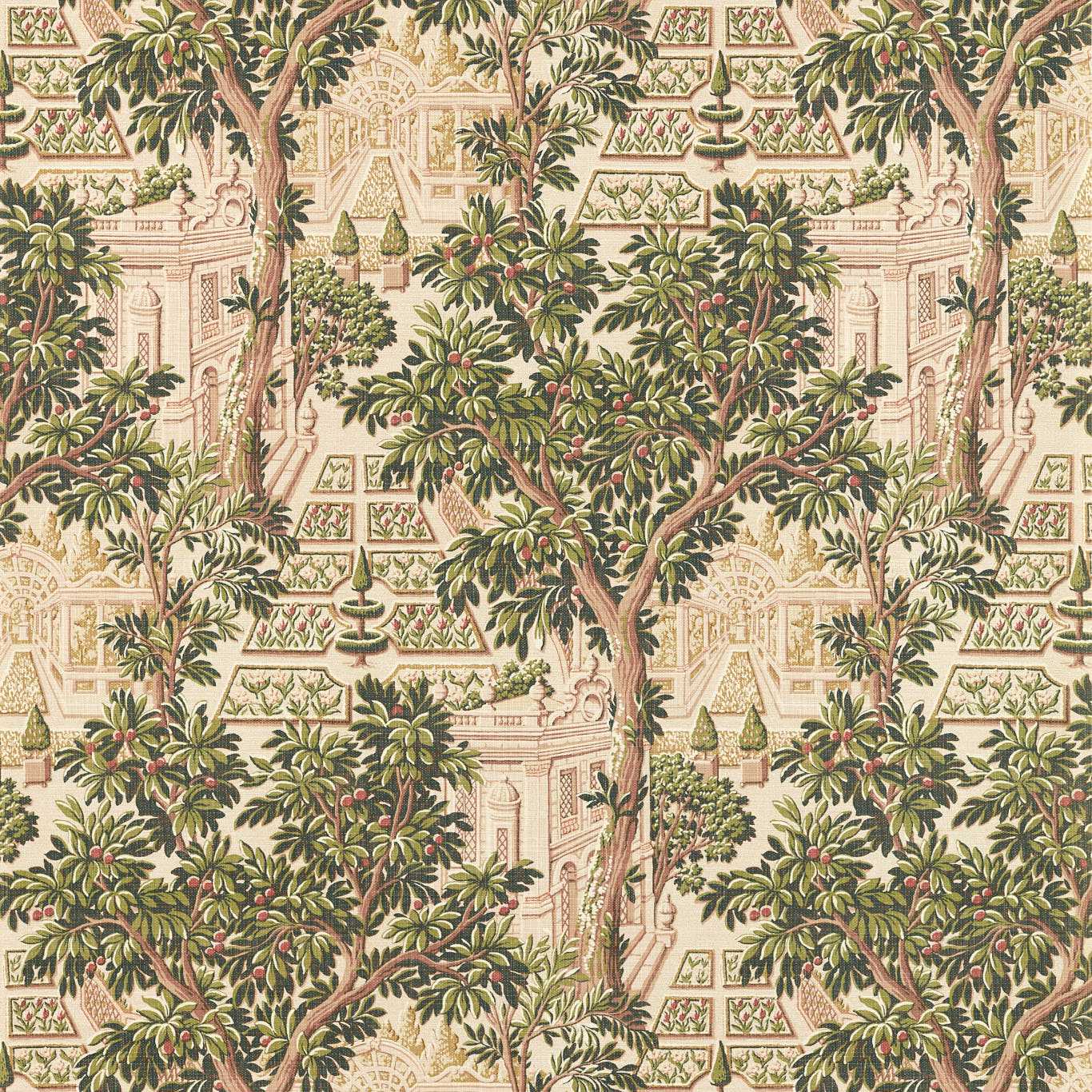 Italian Garden Wallpaper by Zoffany