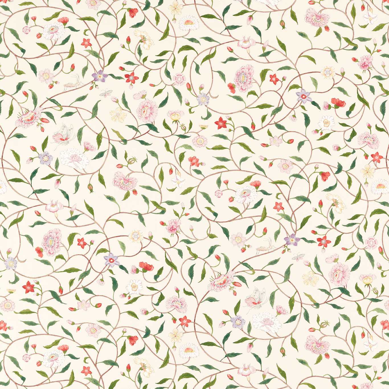 Henrietta's Trail Wallpaper by Zoffany