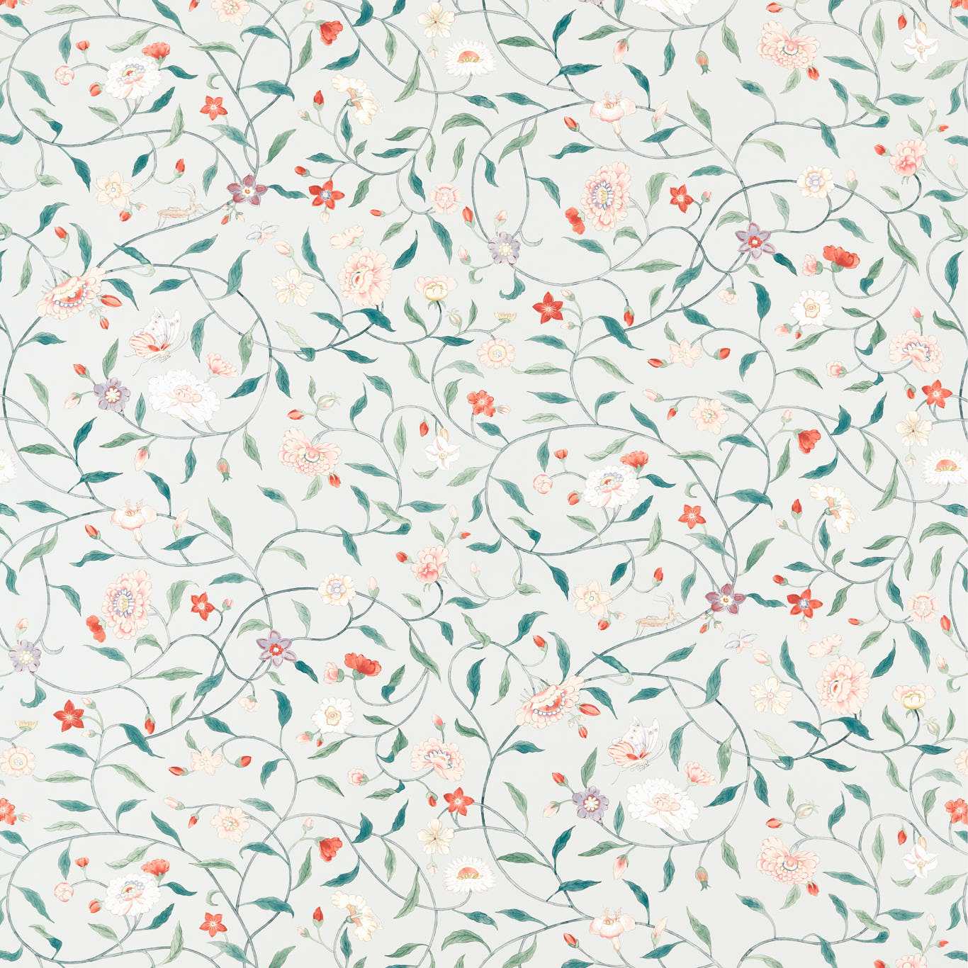 Henrietta's Trail Wallpaper by Zoffany