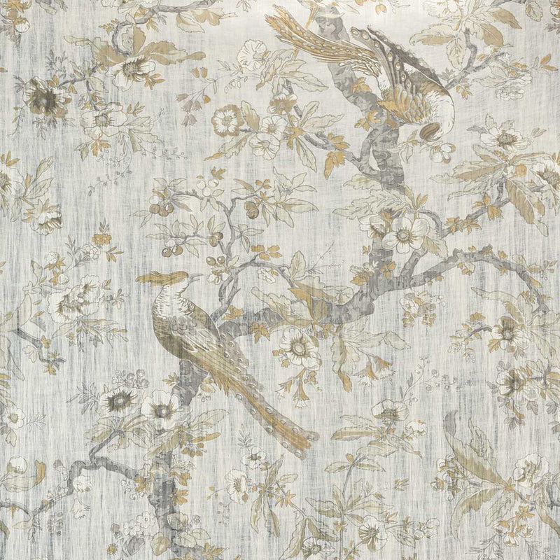 Chintz Lustre Wallpaper by Zoffany (Sold per Lineal Metre)