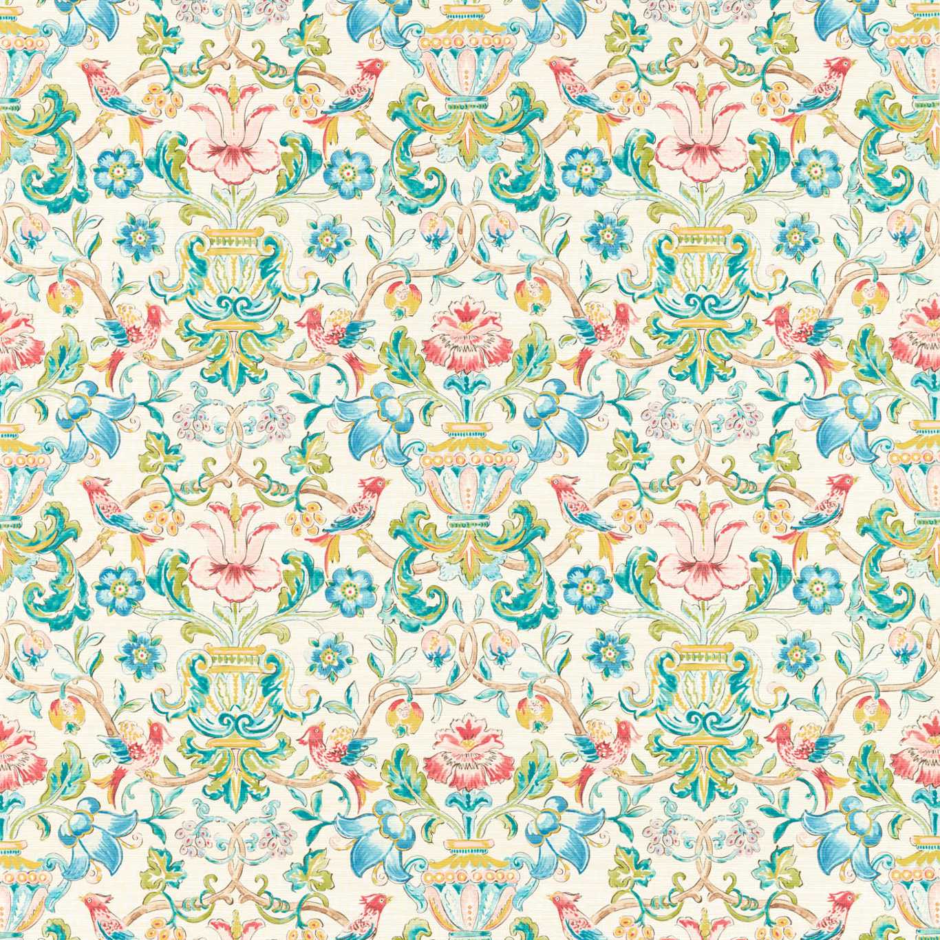 Pompadour Print Wallpaper by Zoffany