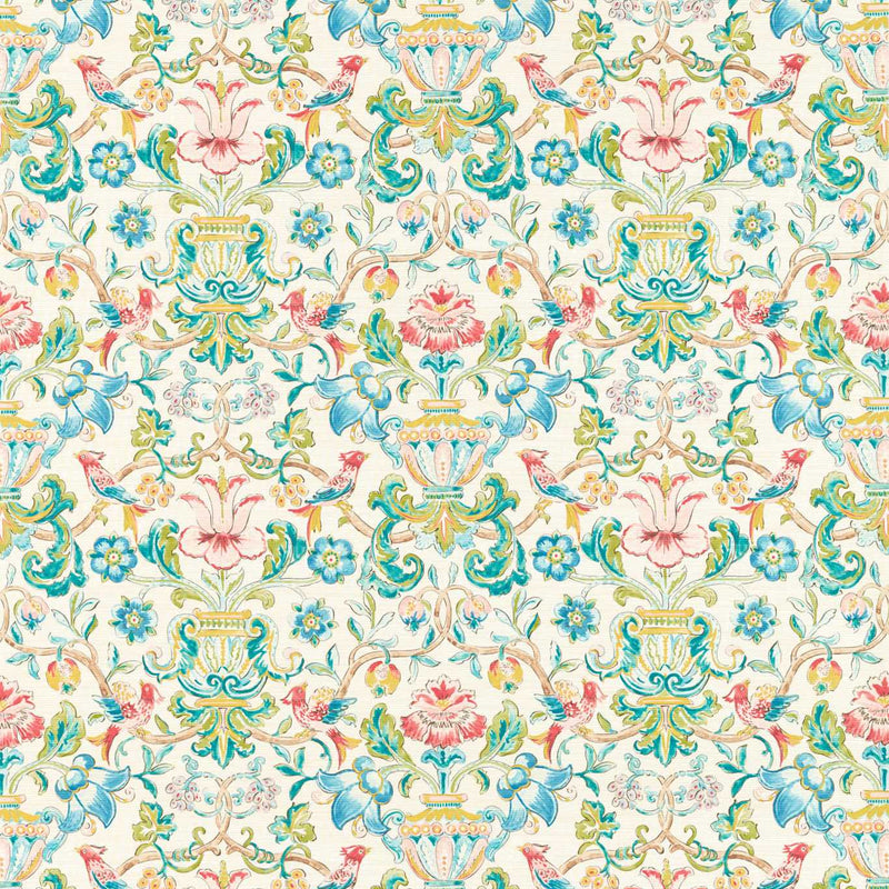 Pompadour Print Superwide Wallpaper by Zoffany (Sold per Lineal Metre)