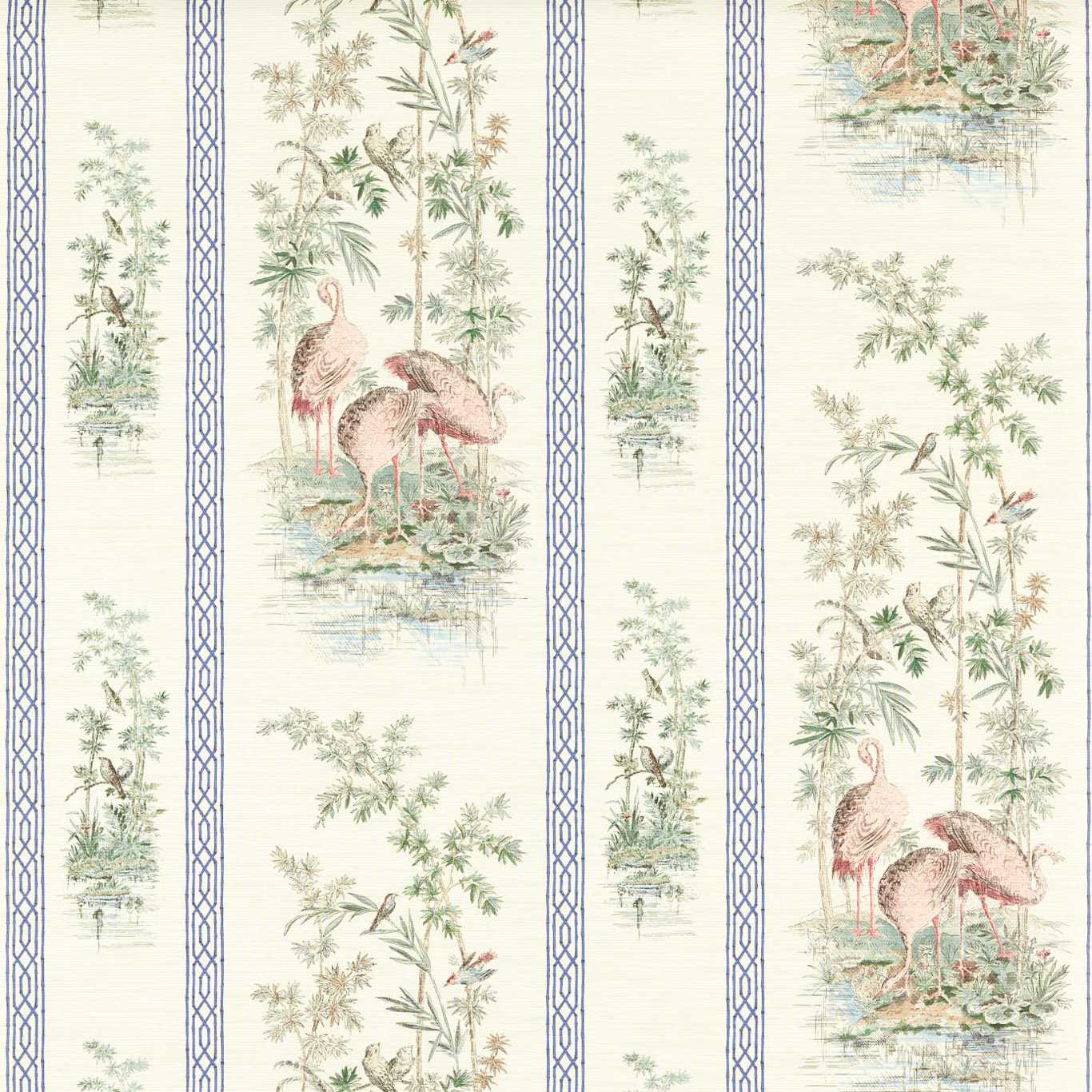 Storks & Thrushes Wallpaper by Zoffany