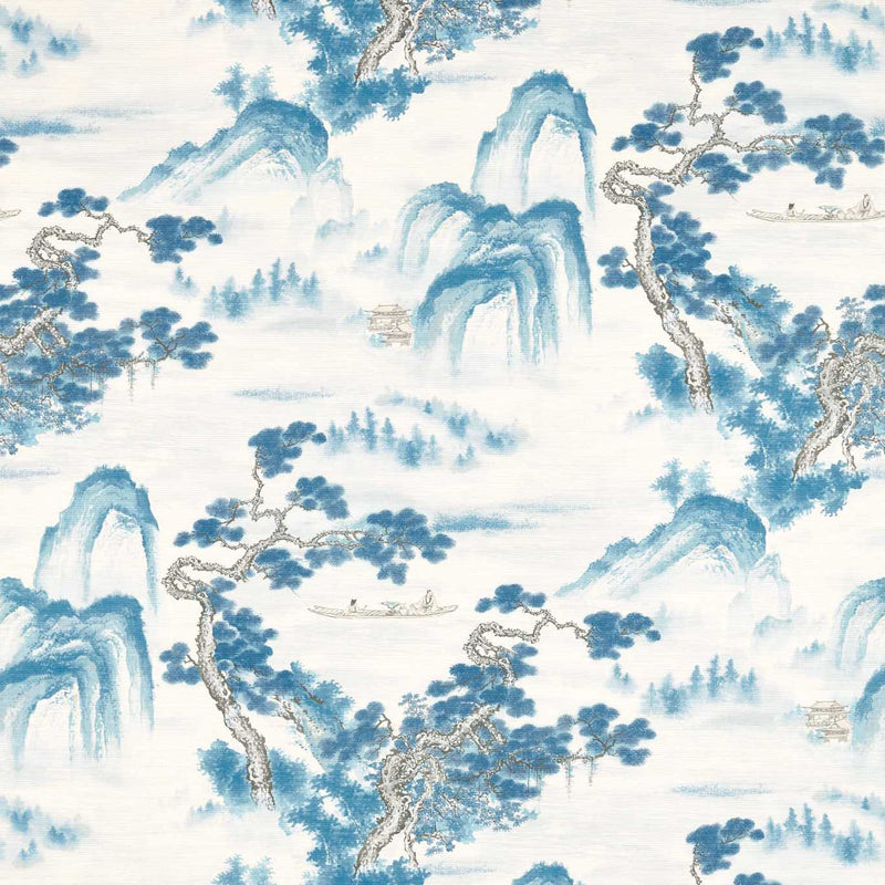 Floating Mountains Superwide Wallpaper (On Unique Ground) by Zoffany (Sold per Lineal Metre)