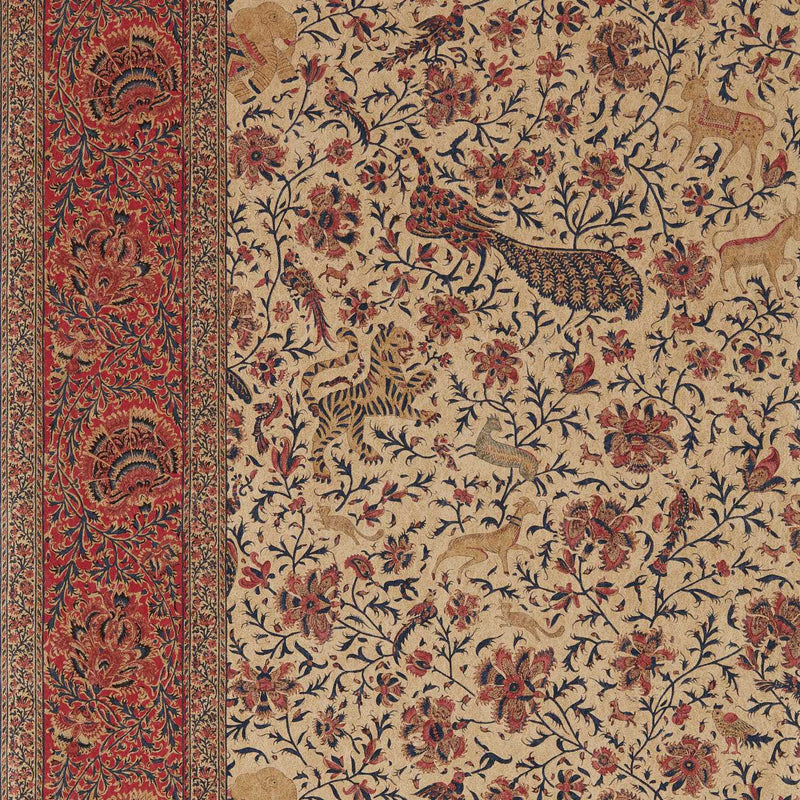 Mughal Menagerie Superwide Wallpaper by Zoffany (Sold per Lineal Metre)